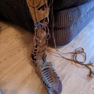 Free People Sun Seeker Gladiator Sandals